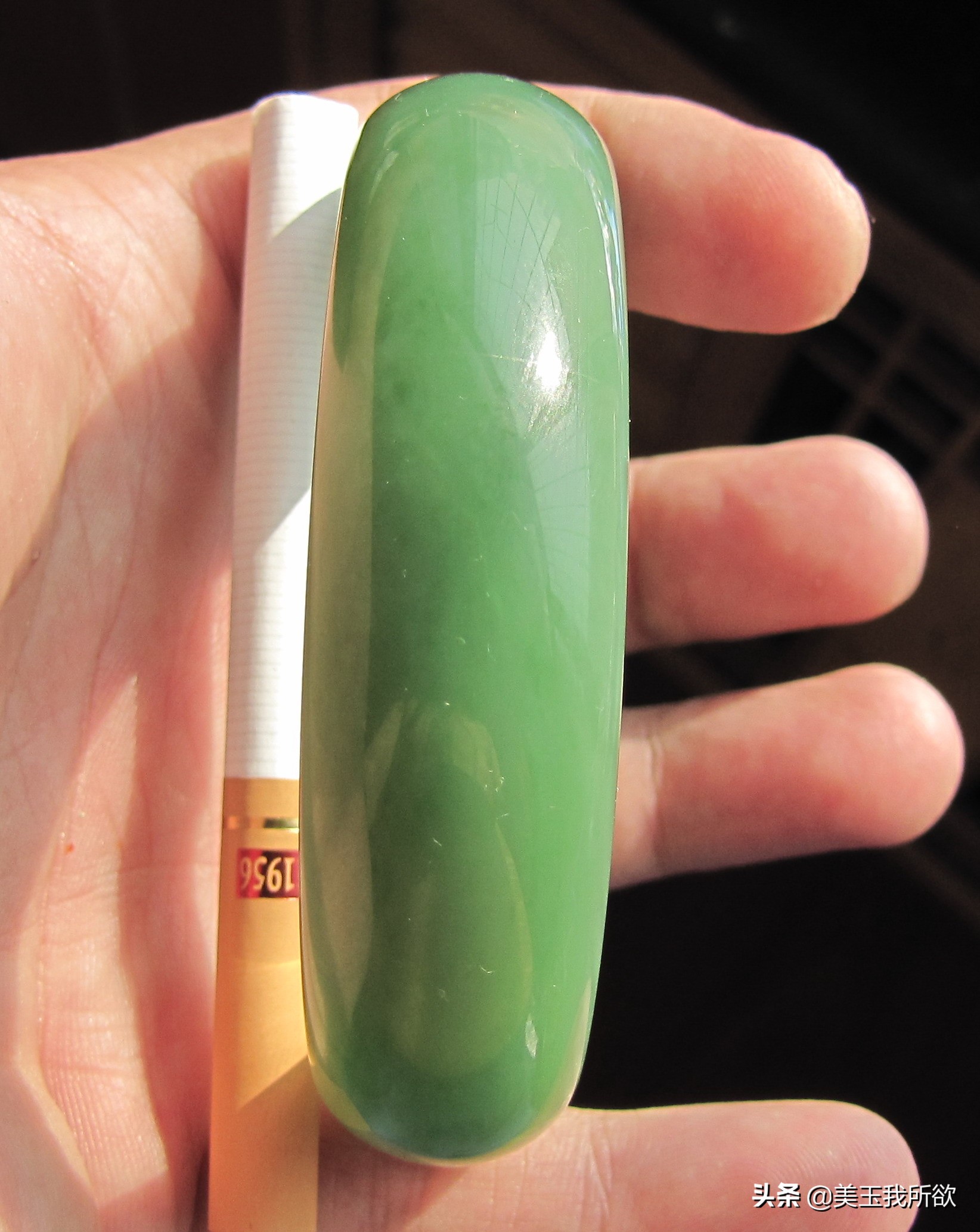 和田玉碧玉多色的手镯图片,和田玉手镯青玉图片