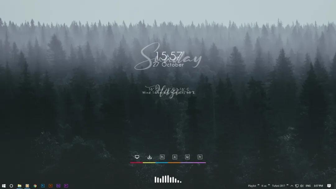 win10桌面美化简易教程,win10桌面美化简单