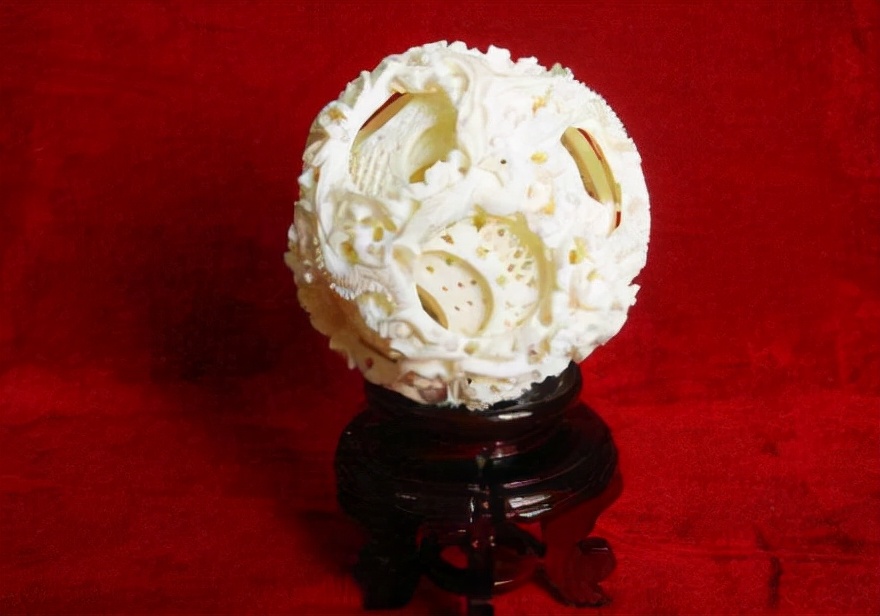 手工艺牙雕,牙雕工艺品