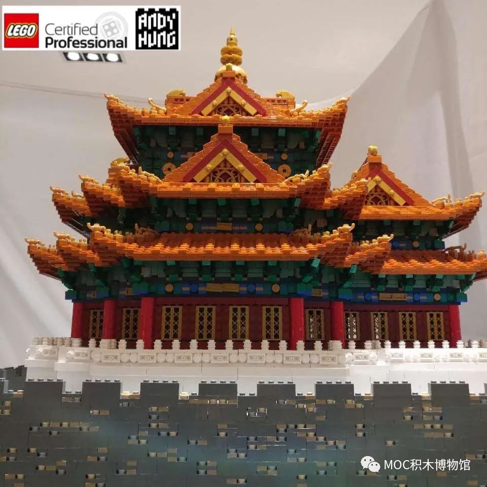 乐高大师中国队,洪子健乐高大型作品