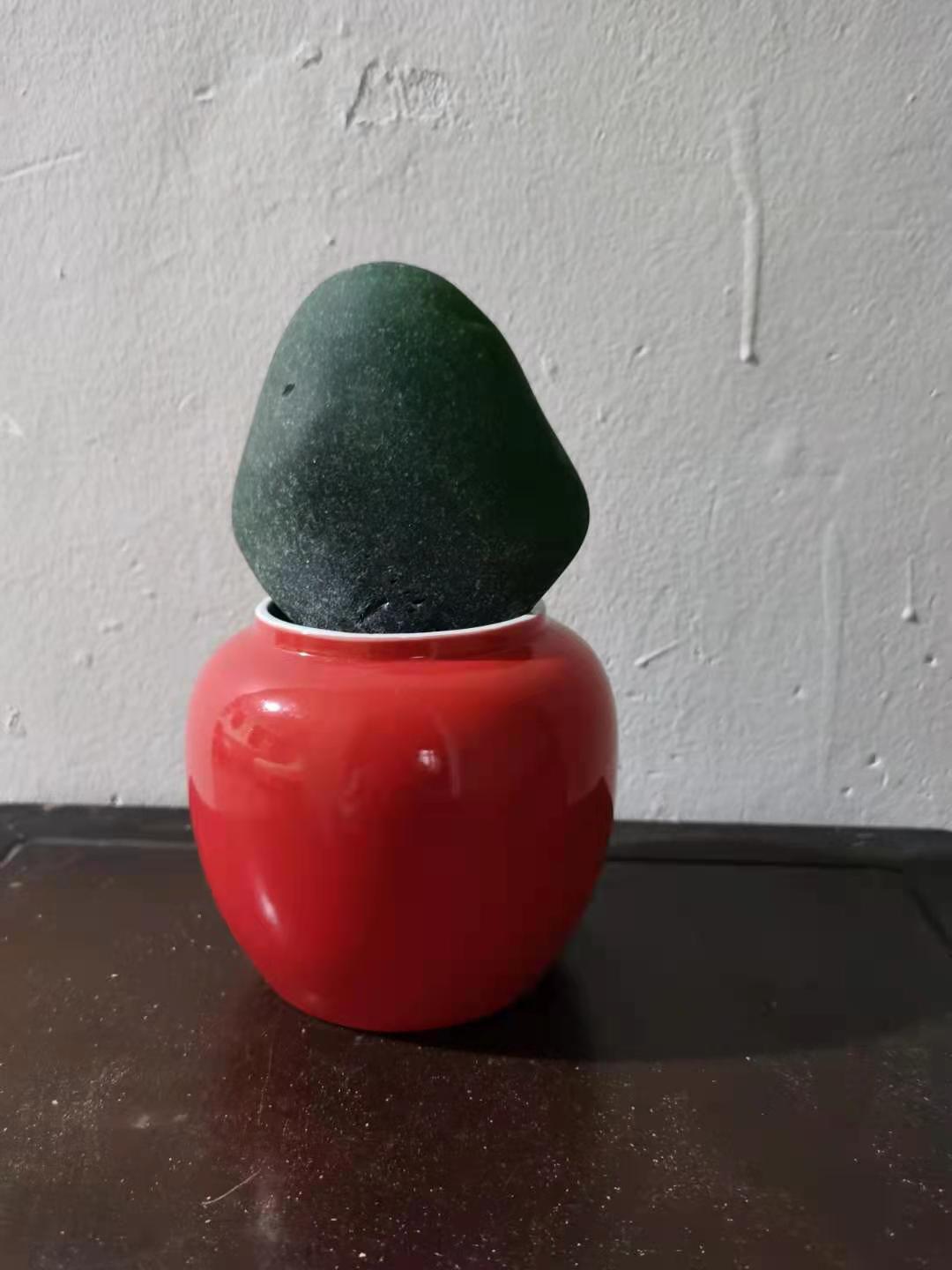 价值1亿的钻石陨石夜明珠,天然陨石绿色夜明珠价格