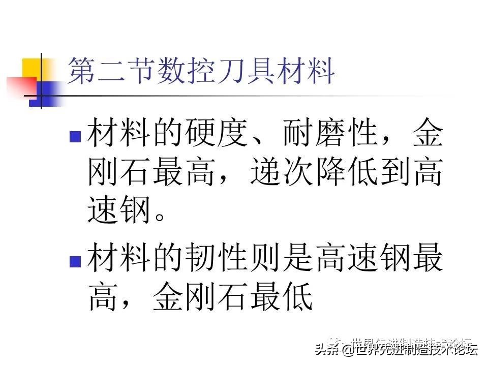 数控卧车刀具选型,一文了解数控机床