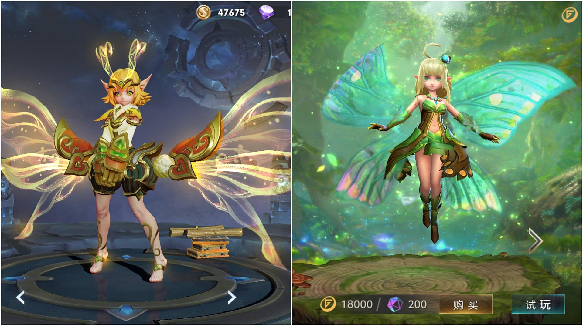 王者荣耀国服猴子与露娜,王者荣耀国际服牛魔王和猪八戒