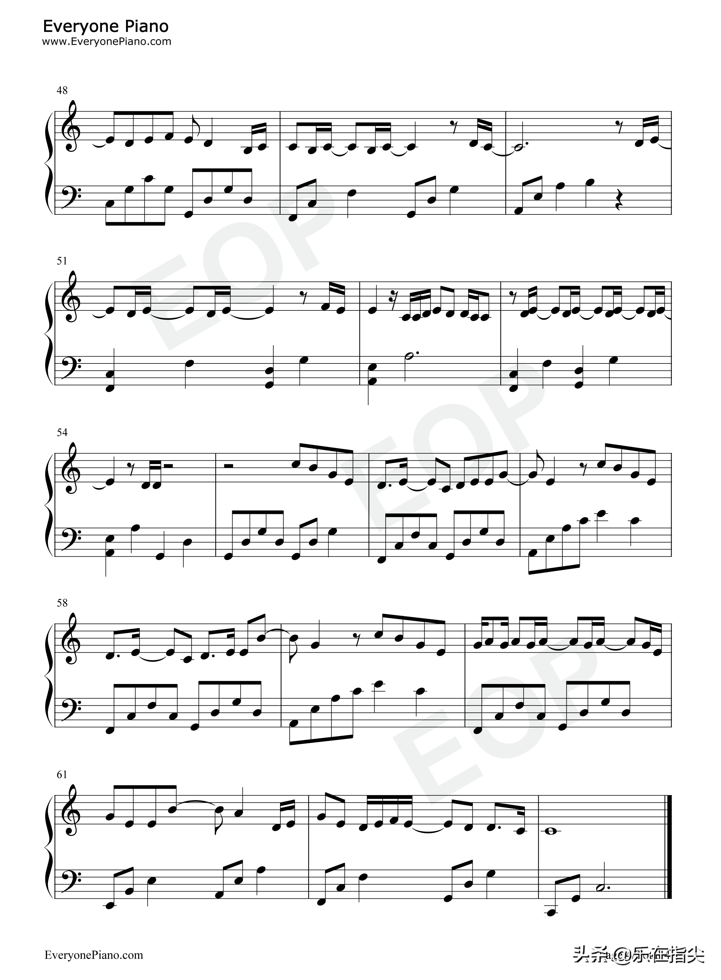 星星失眠钢琴五线谱完整版图片,星星失眠完整版钢琴简谱