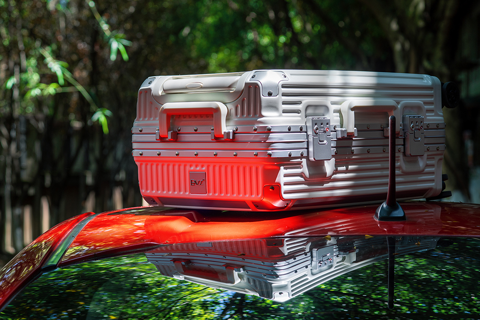 eazz铝框行李箱测评,EAZZ铝框登机箱