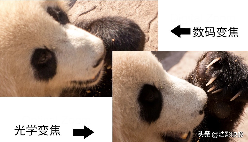 10倍光学变焦和数字变焦的区别,光学变焦和数字变焦区别视频