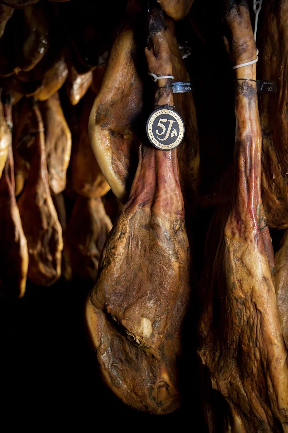 西班牙5j金标火腿,西班牙黑标火腿测评