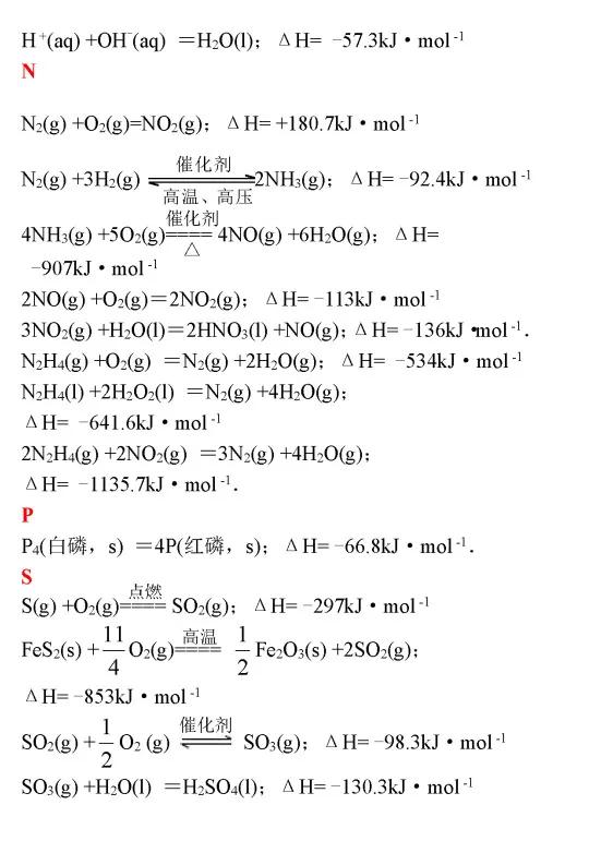 高中化学全部化学方程式总结图,高中化学摩尔化学方程式解题技巧