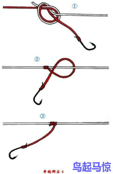 串钩的绑法及串钩钓鱼技巧是什么,串钩绑法钓鱼