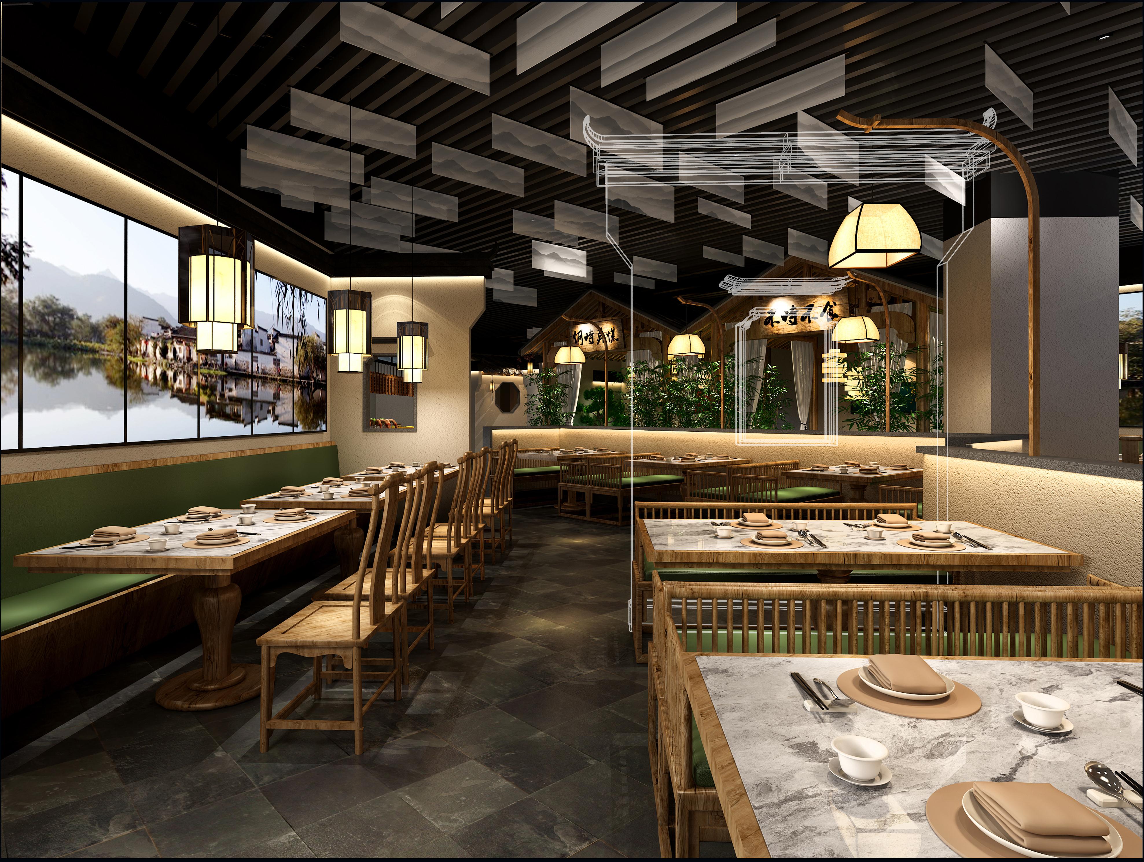 秀，独秀，餐饮界的后起之秀——徽派风格