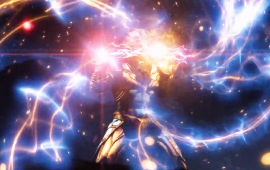 雷杰多对塔尔塔洛斯使用极光之力,雷杰多把塔尔塔罗斯打跑