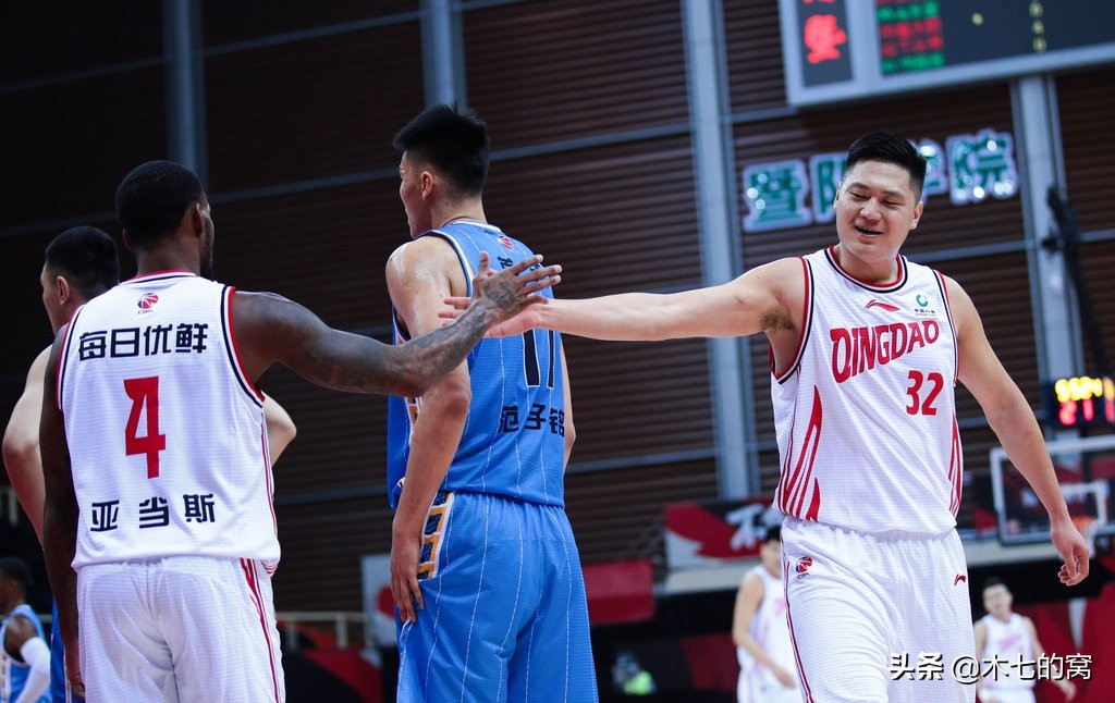 cba青岛每日优鲜16号队员,青岛每日优鲜男篮对阵天津先行者