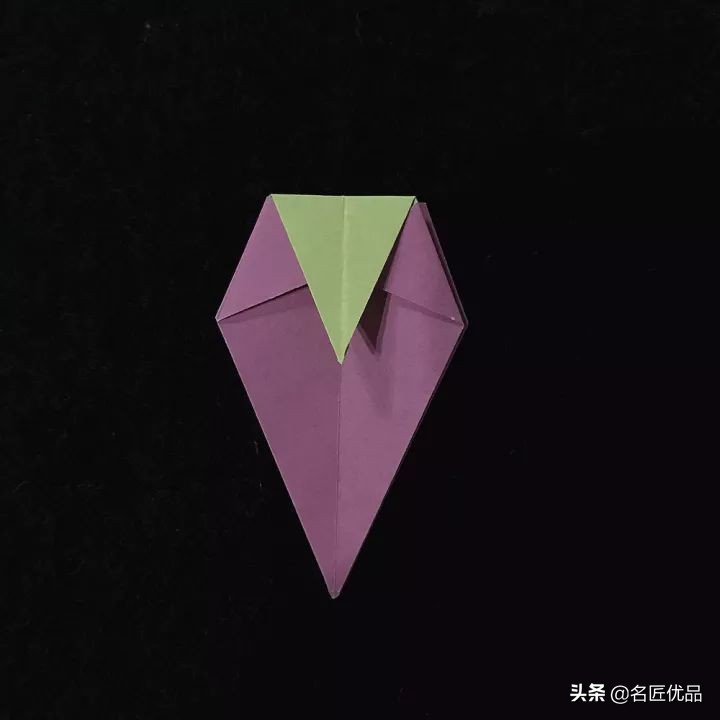 草莓叶子剪纸图,对称草莓剪纸