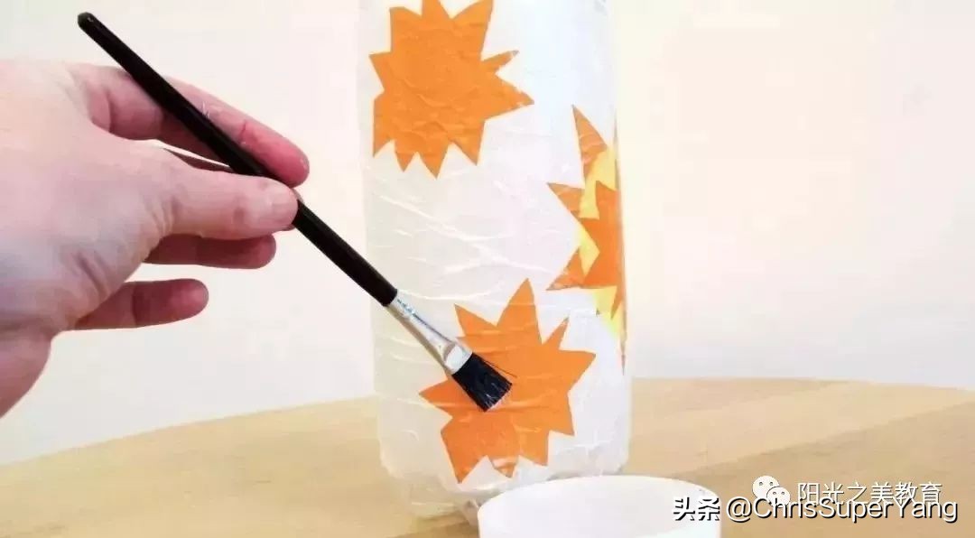 幼儿园小班元旦亲子手工立体灯笼,手工亲子灯笼