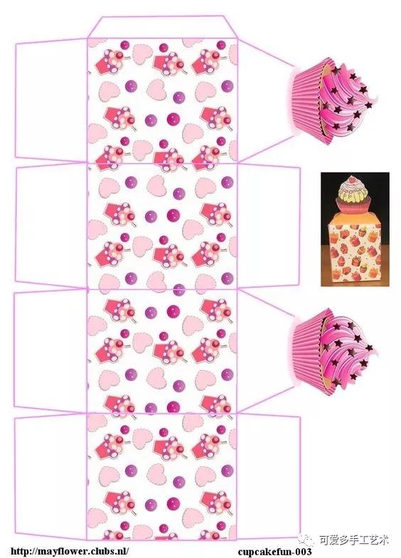 diy礼品盒花,大号礼品盒diy图案