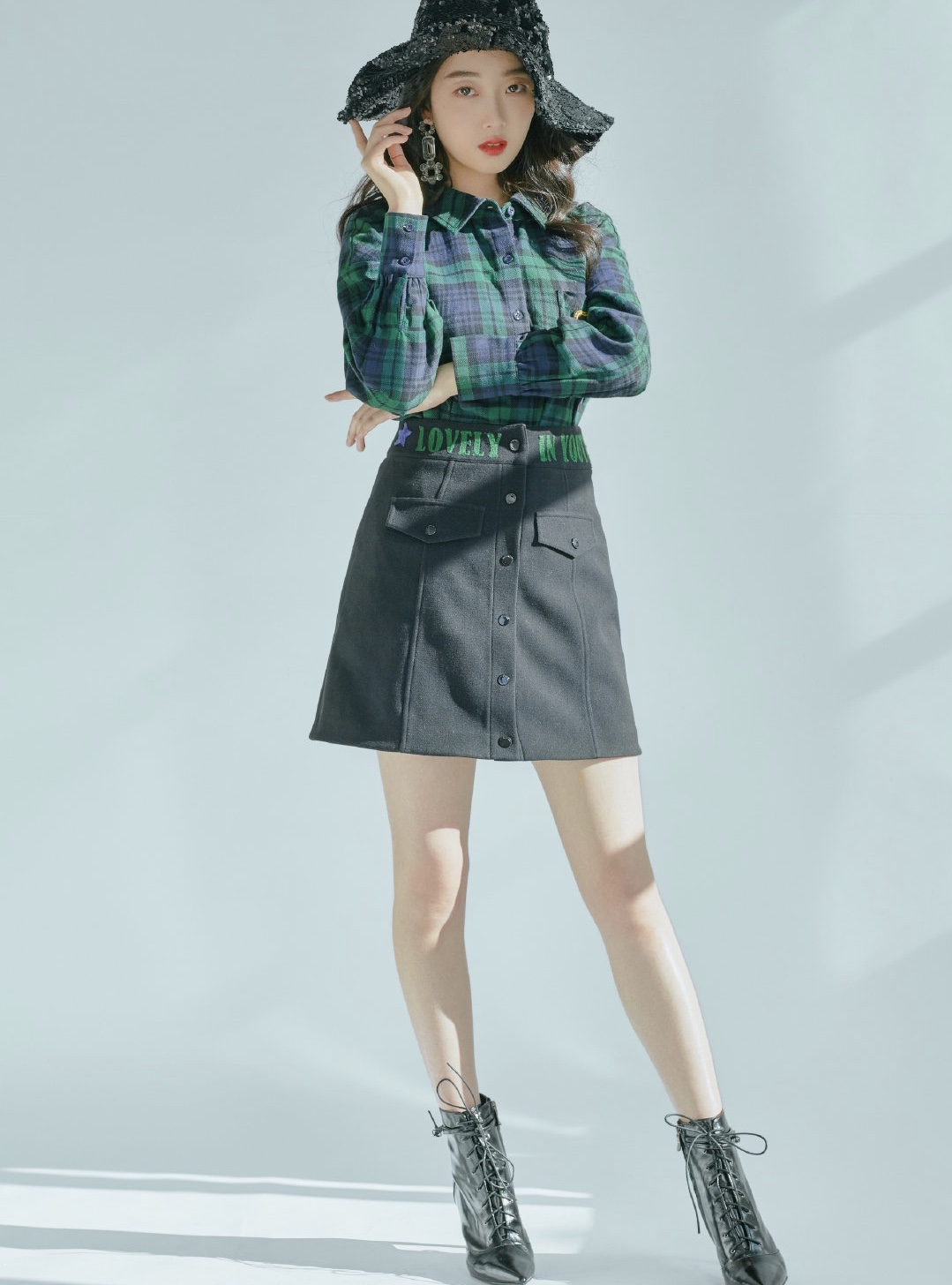 显瘦修饰腿型的裙子,显瘦a字裙胖mm推荐