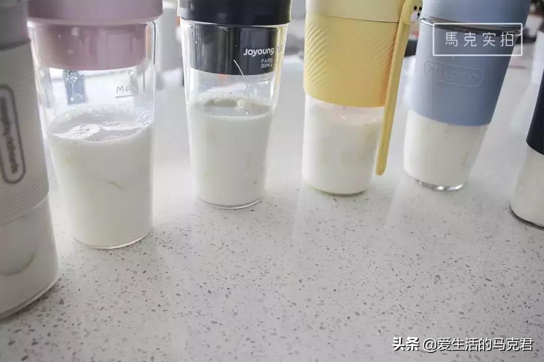 摩飞便携式榨汁杯实测,摩飞榨汁杯和九阳榨汁杯测评