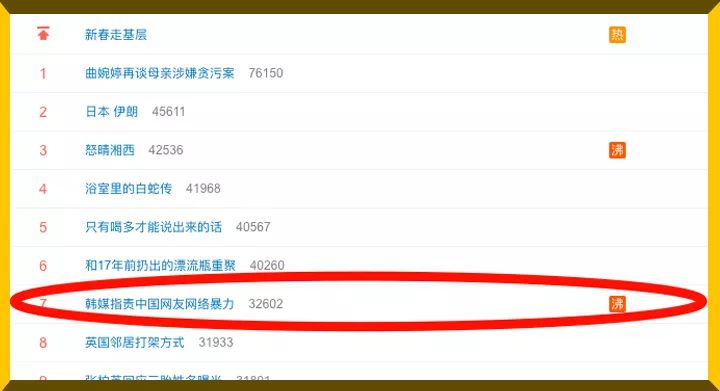 因为辱华跪地道歉的韩星,韩星被霸凌