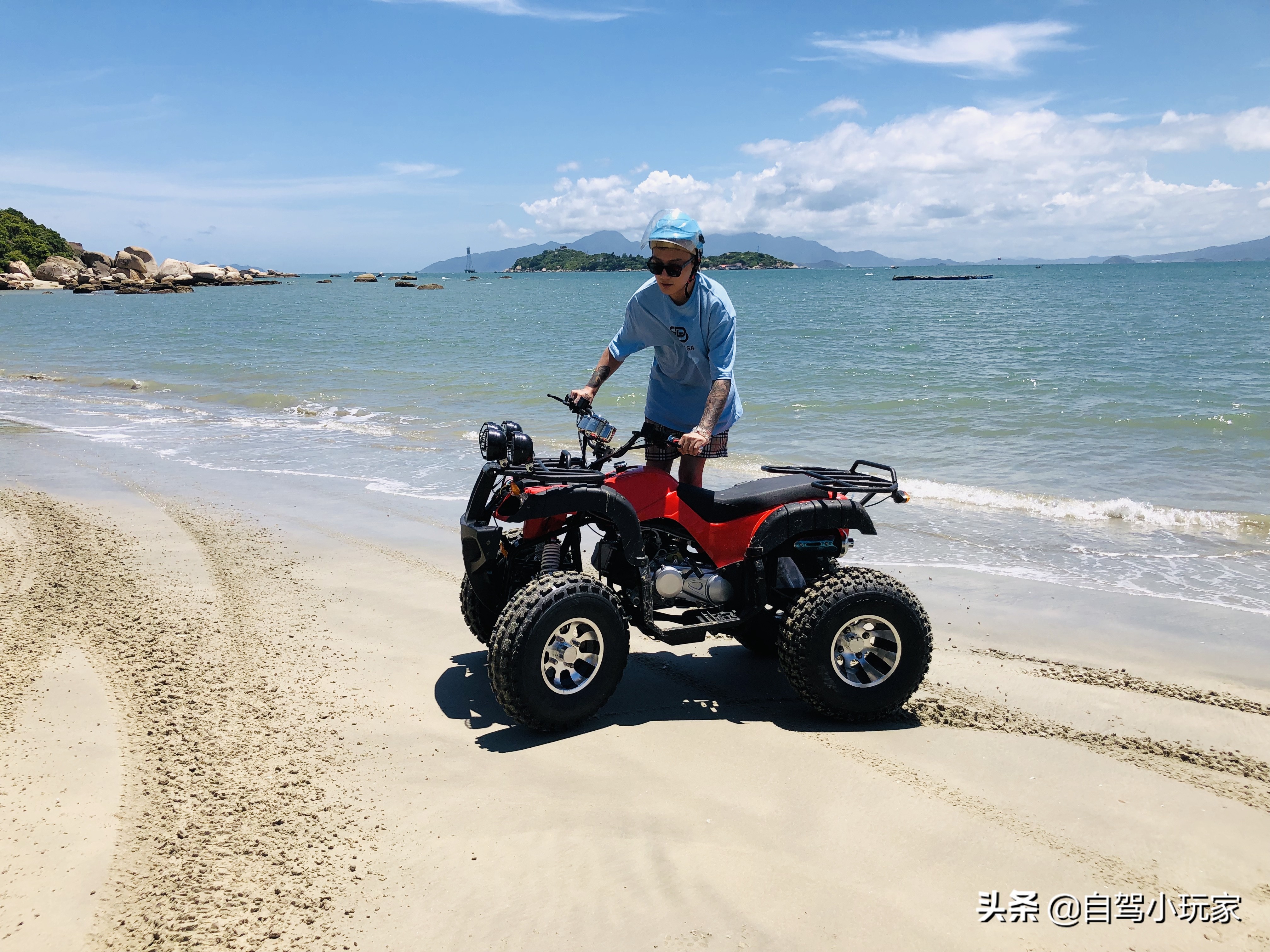 惠州最美礁石海滩,惠州最干净的沙滩推荐