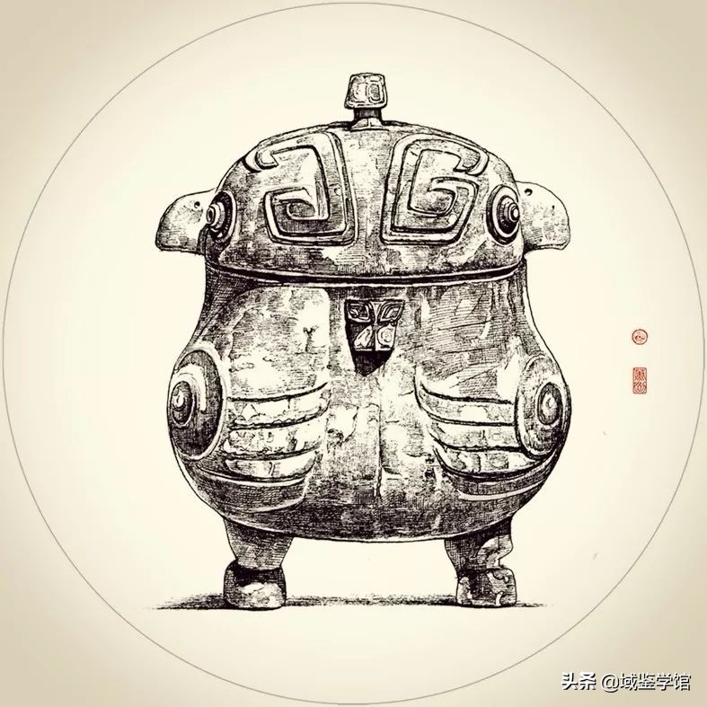 另类钢笔手绘,钢笔速写古建风景