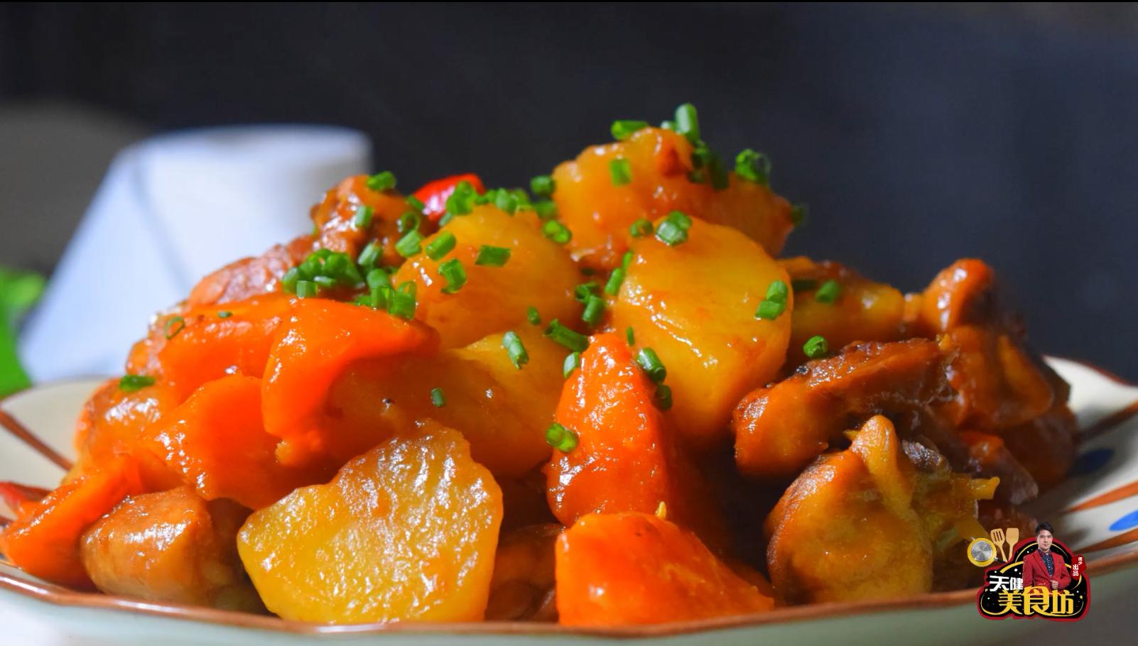 五香土豆洋葱焖鸡的做法大全家常,土豆焖鸡的家常做法教程