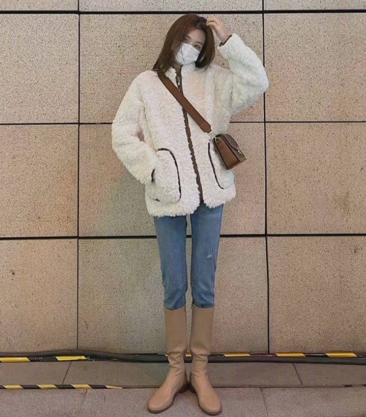 韩国女生的高级感是如何穿出来的,韩国女生冬季怎么穿显瘦