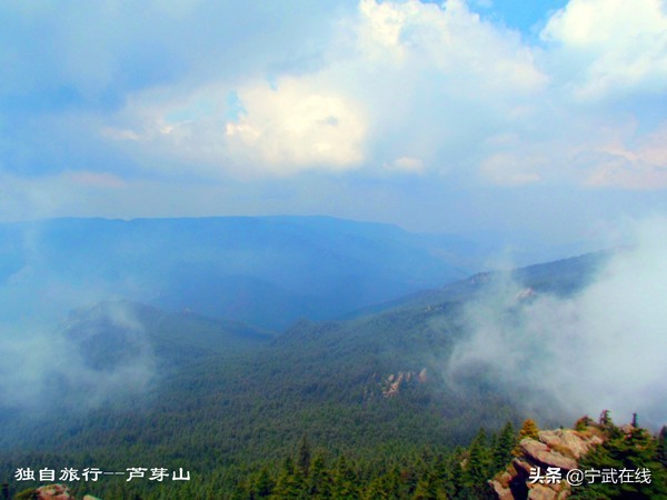 宁武芦芽山悬崖栈道,太原出发芦芽山马仑草原自驾路线