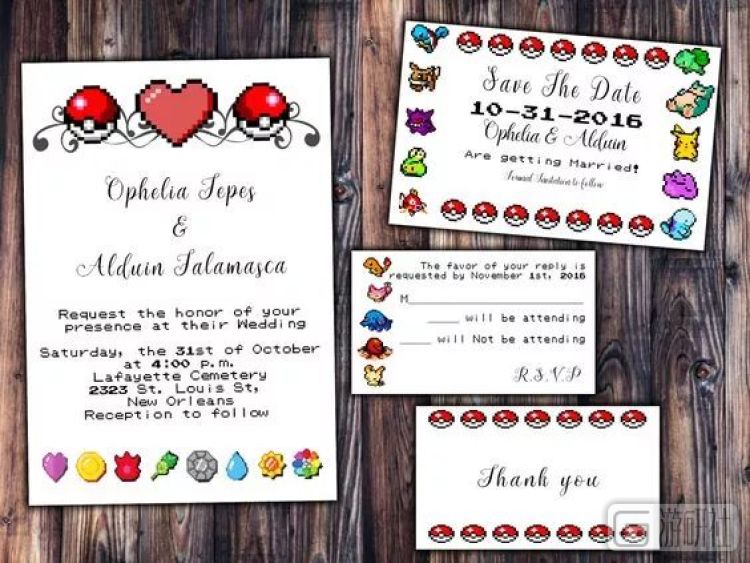 宝可梦婚礼布置,森系宝可梦婚礼