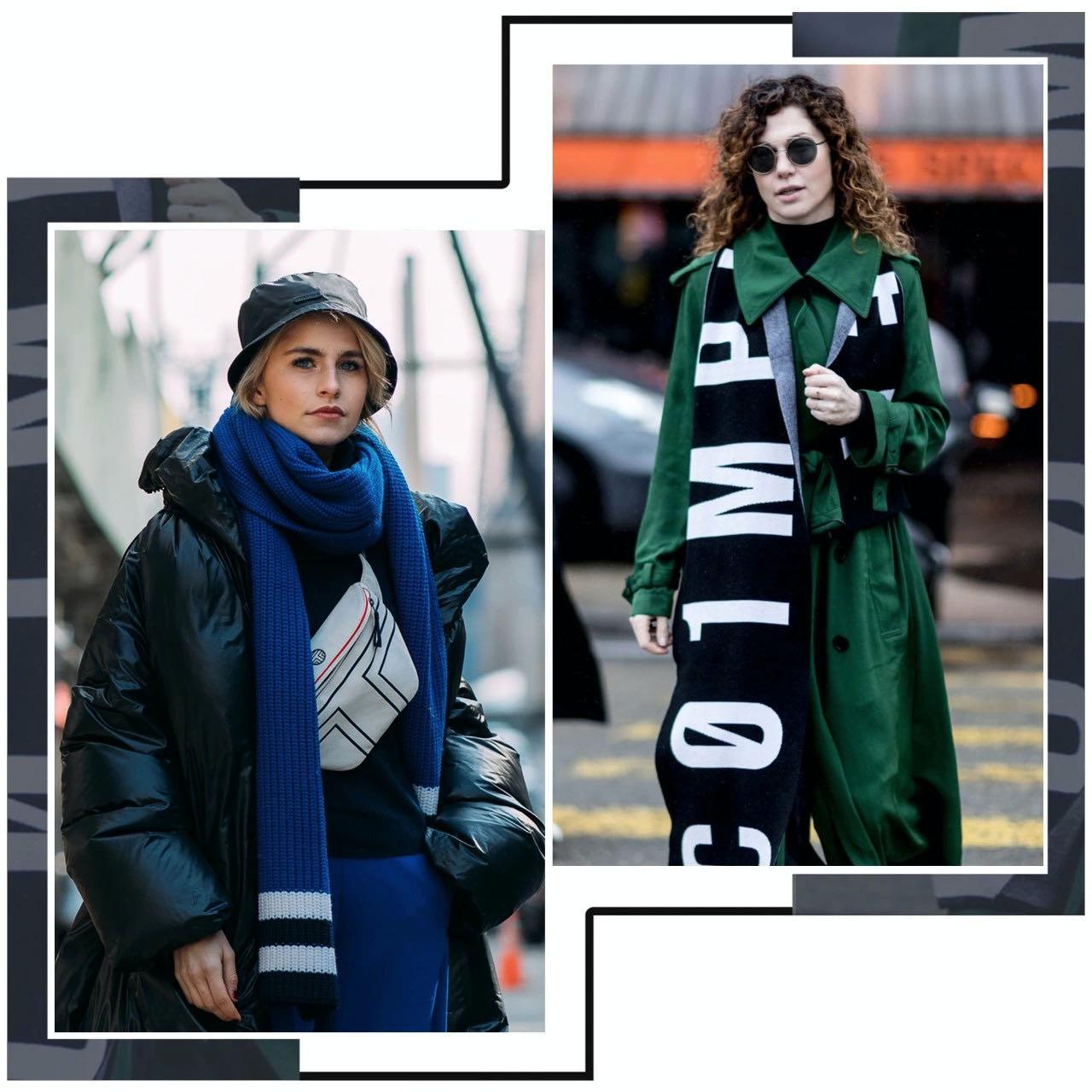 围巾怎么系更时髦,围巾怎么戴好看又好穿