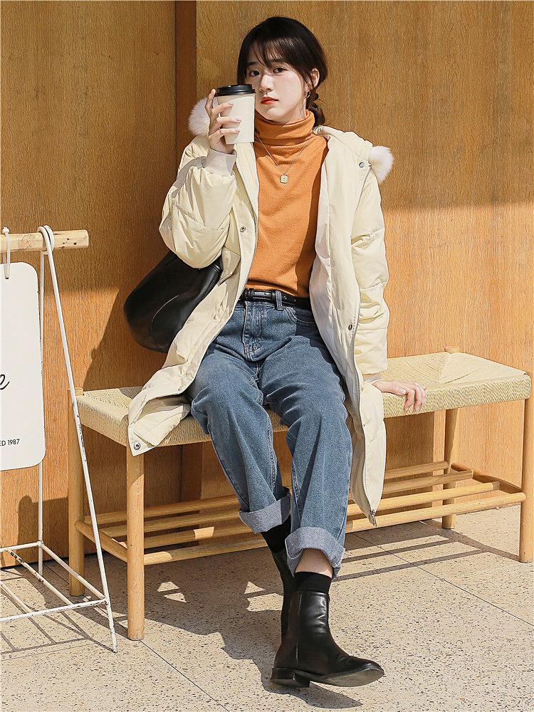 温柔又保暖的穿搭学生党女,冬季保暖时尚穿搭小个子学生