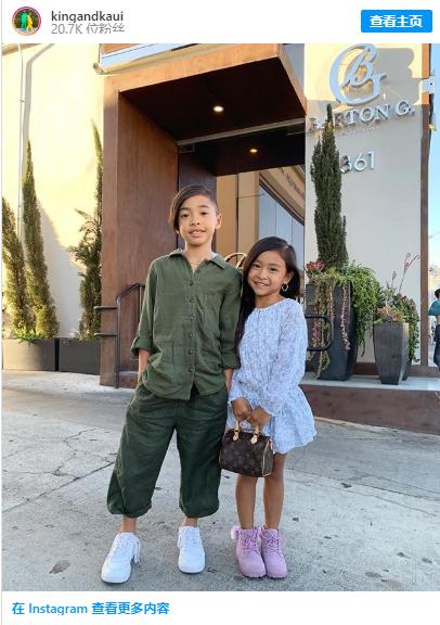 ins儿童穿搭博主,带娃穿的最时尚的博主