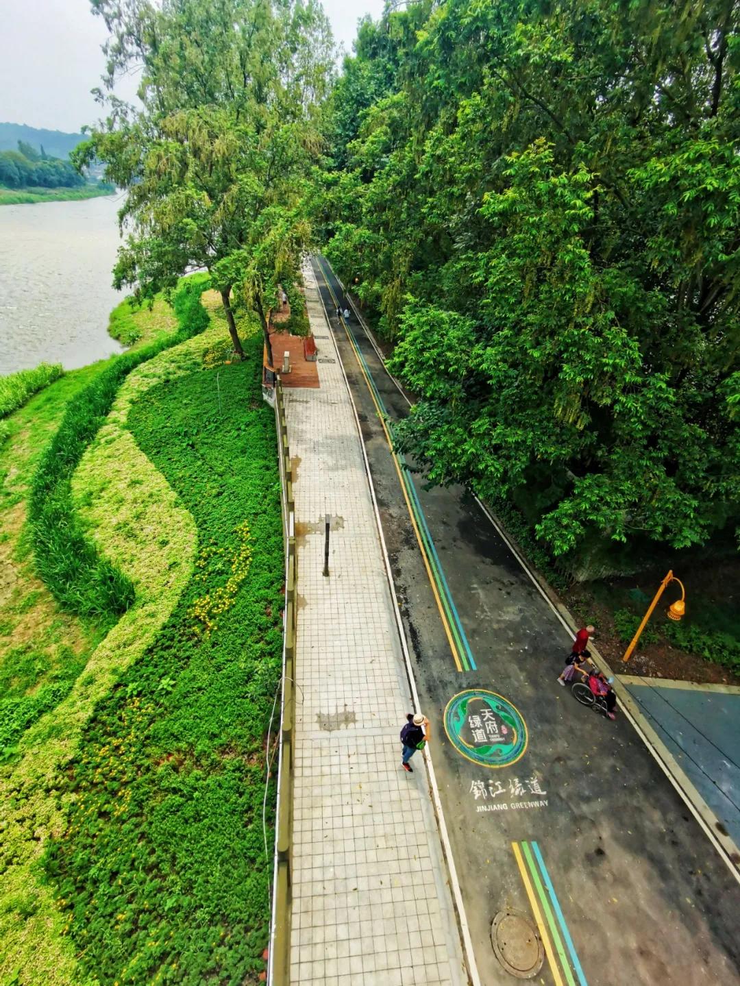 全长240公里的锦江绿道！太震撼了
