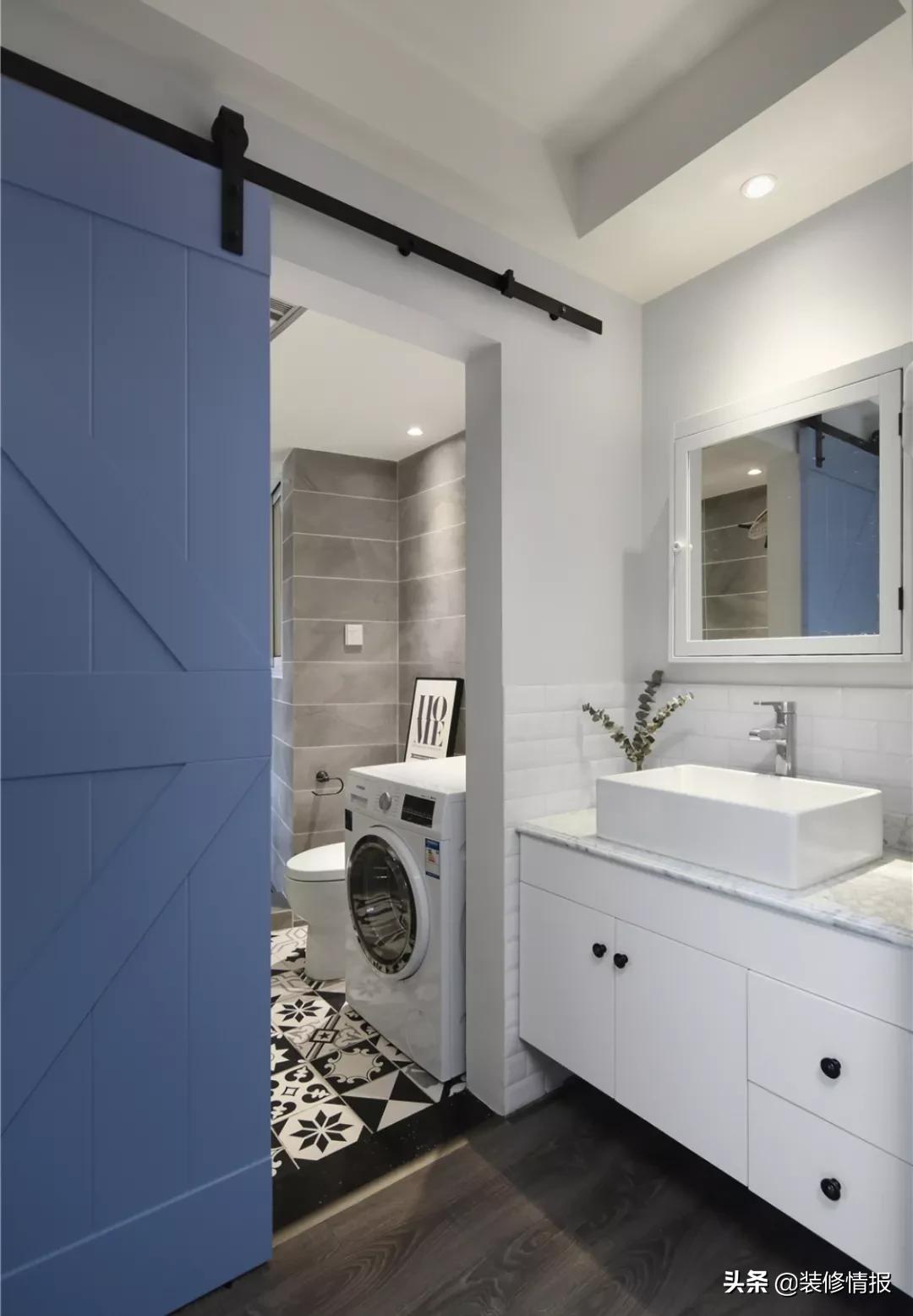 小户型卫生间平面布局最佳效果图,正方小户型卫生间设计布局