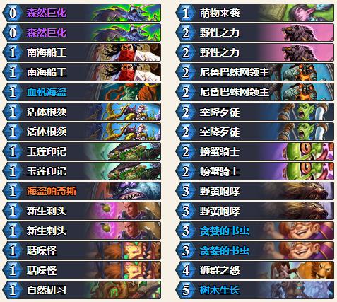 2024炉石传说狂野牧师t0卡组排行榜,炉石狂野最新卡组排行