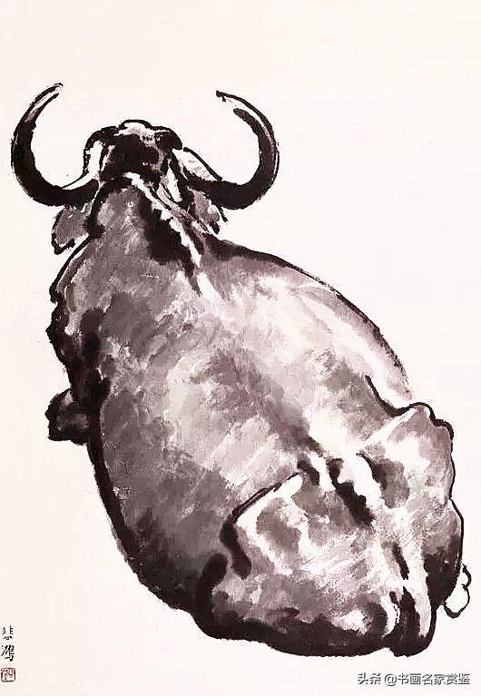 中国画家徐悲鸿图,中国画家徐悲鸿作画