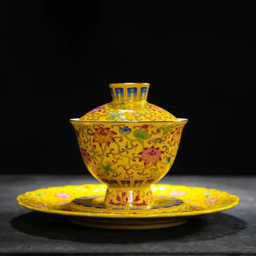 珐琅琉璃有什么区别,看看清代各种老琉璃珠是什么样的