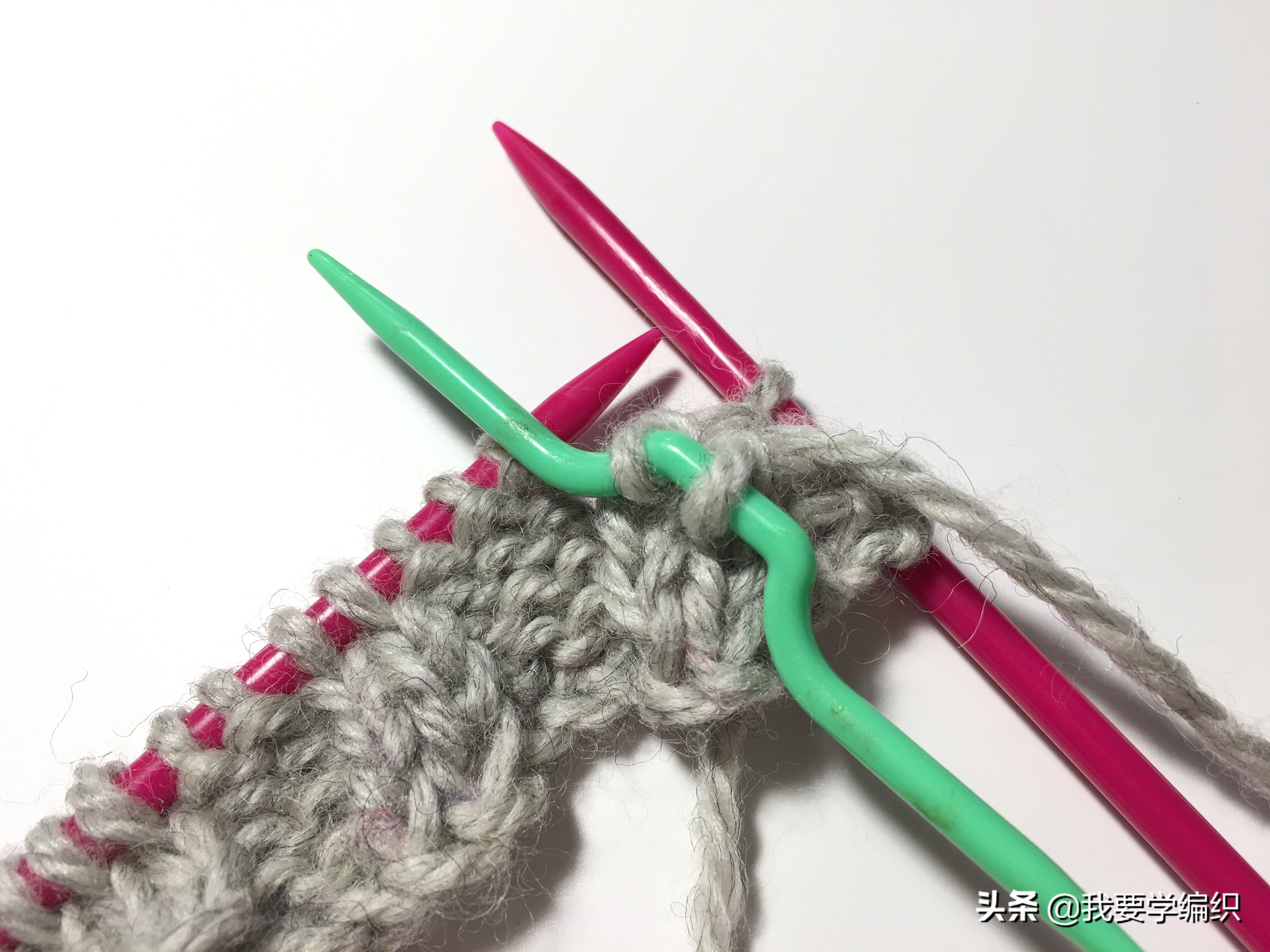 双扭麻花围巾教程,经典麻花围巾教程