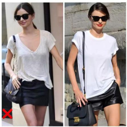白t夏天必备单品,夏季白t必备