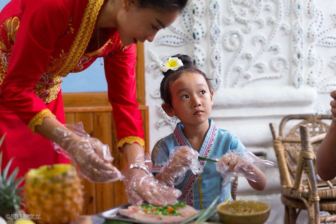 傣族园都有什么玩的,傣族古镇孔雀宴