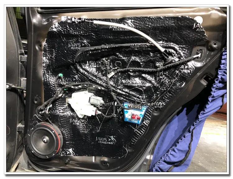 汕头汽车音响改装低音炮,大众探岳改装音响后喇叭不响