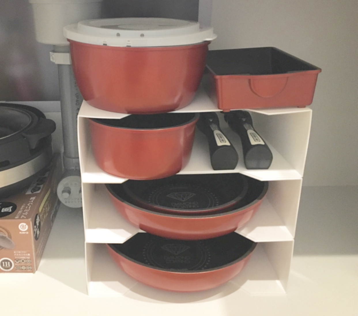 厨房锅具收纳墙上,厨房锅具收纳整理神器