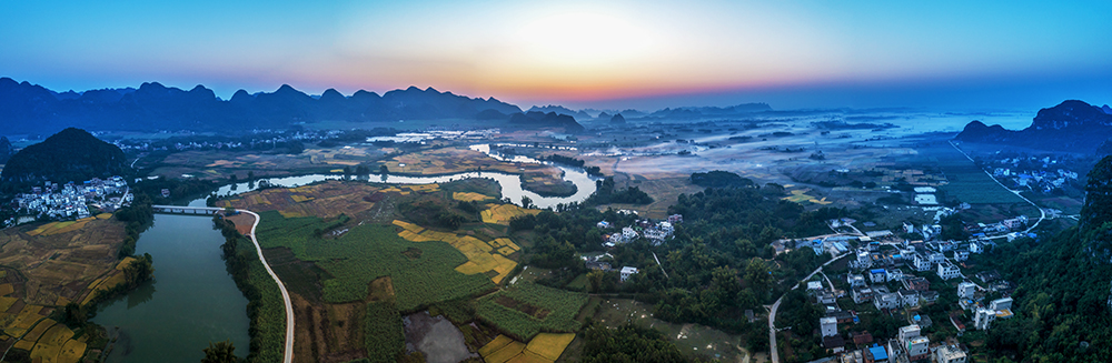 广西南宁上林大明山风景美,上林大龙洞风景美如画