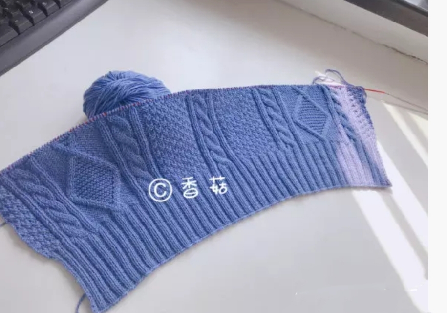 菱格开衫文字编织教程,菱格开衫短毛衣怎么搭配