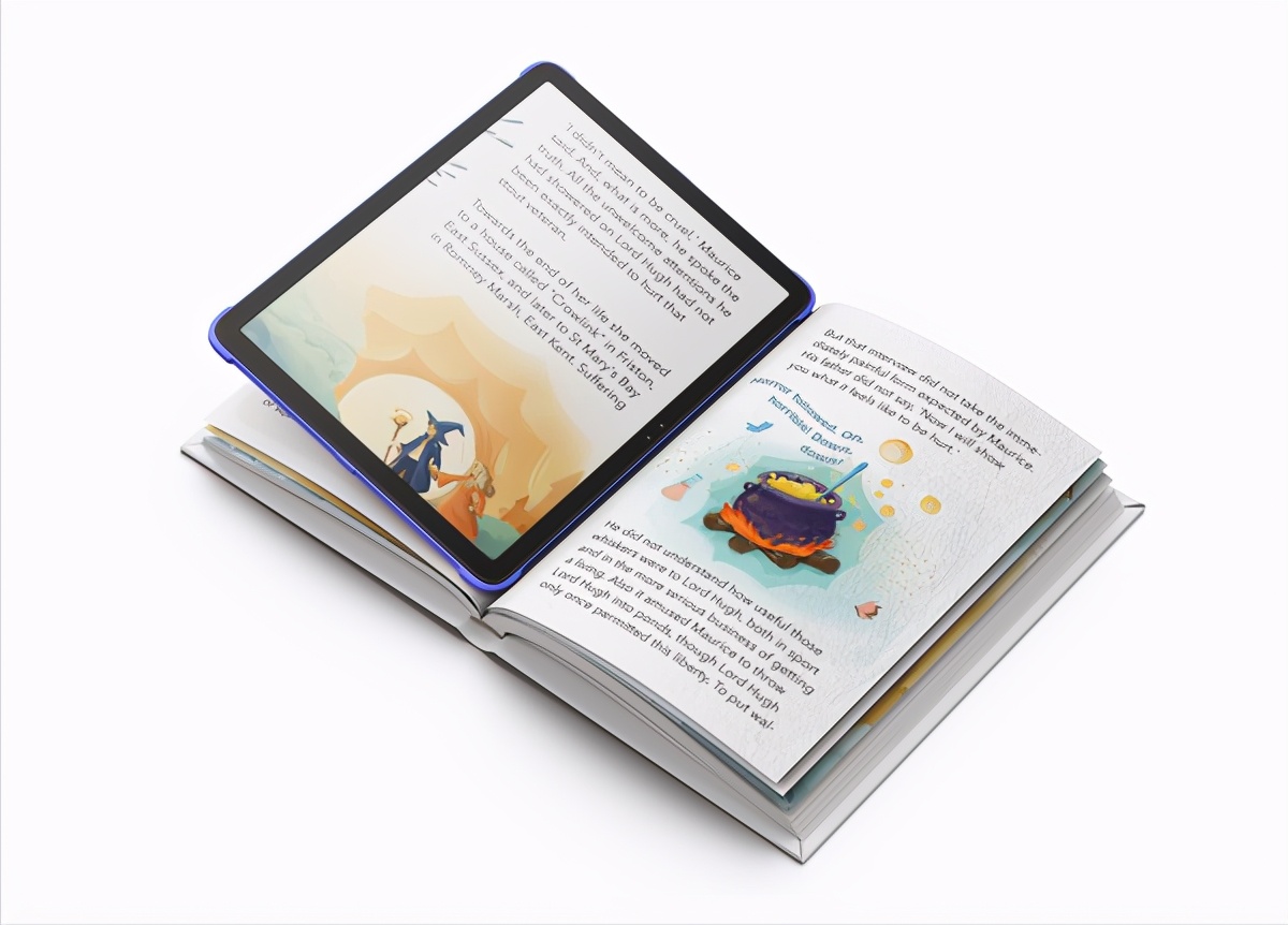 小天才护眼平板能与课本同步吗,小天才护眼平板像书本一样