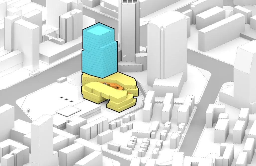 厚石设计|由TOD引导的徐州商业核心区综合城市更新