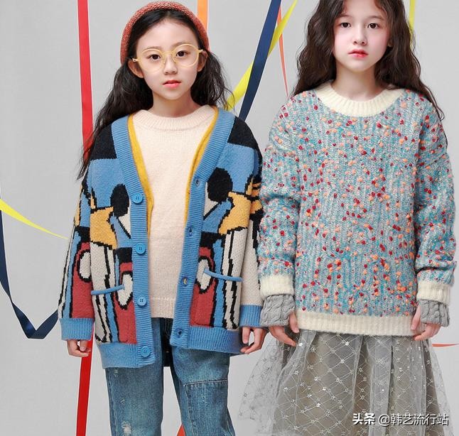 小个子针织毛衣推荐宽松中长款,最新款女士韩版手织毛衣18-21岁穿