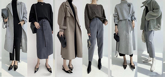 职业干练气质穿搭秋冬,职场休闲风穿搭女秋冬