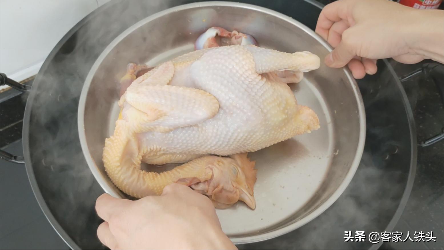 正宗客家咸盐鸡的做法大全,正宗生腌盐焗鸡