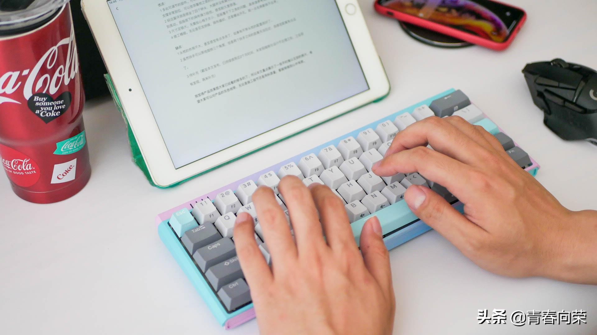 杜伽k310机械键盘简单上手,杜伽k330w无线键盘