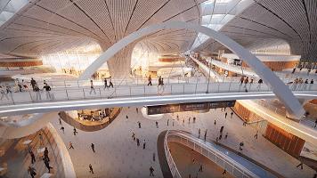 大兴机场多牛视频,中国大兴机场有多牛